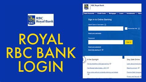 , RBC Direct Investing Inc. . Rbc online banking